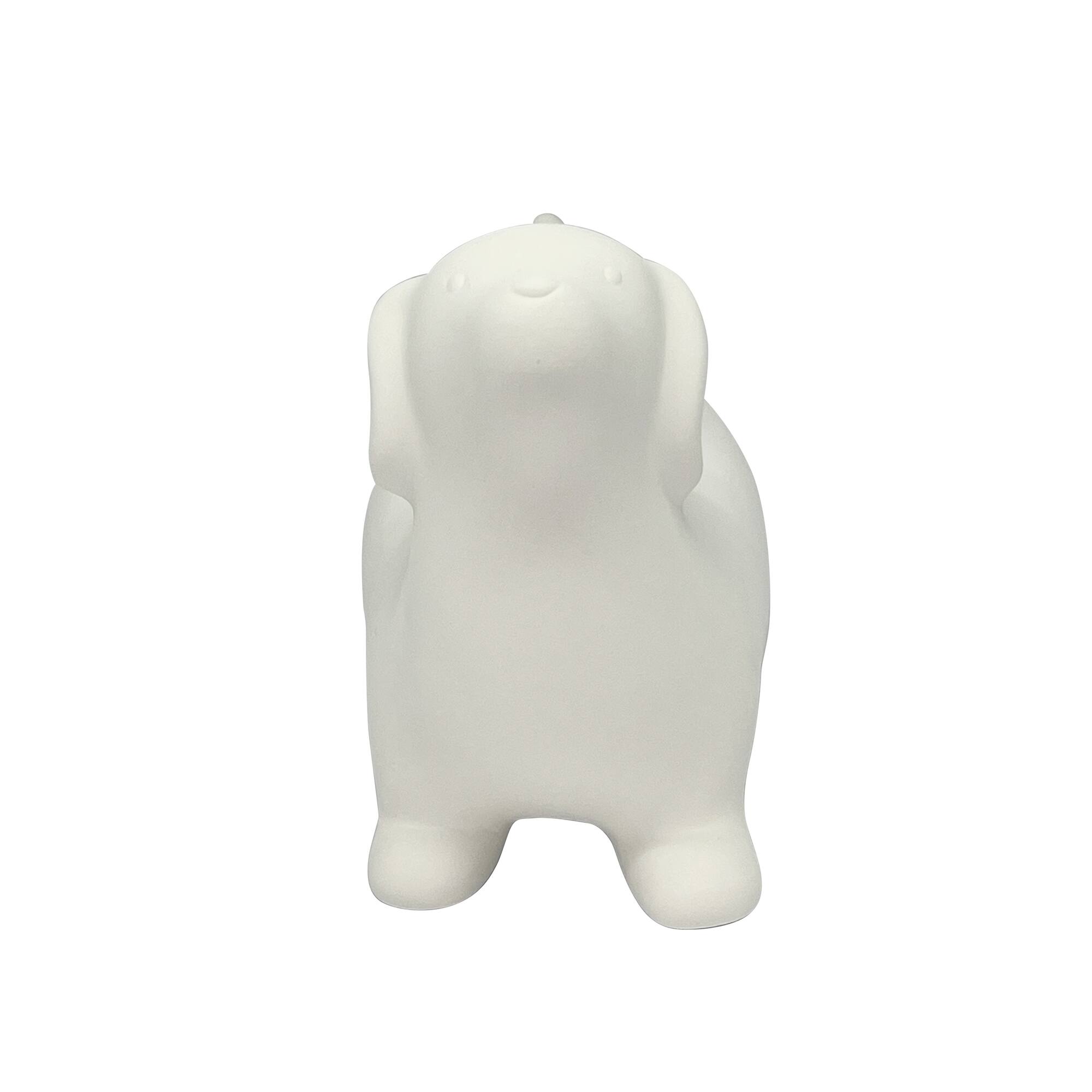 8.5" DIY Ceramic Wiener Dog Figurine by Make Market®